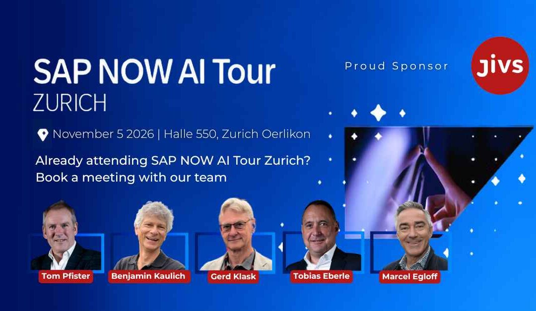 SAP NOW AI Tour Zurich 2026